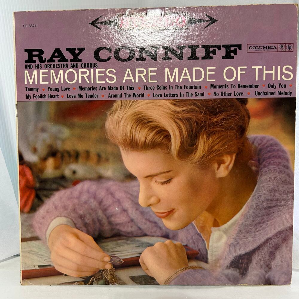 Ray Conniff Memories Are Made Of This 1960 Vintage Vinyl LP Columbia